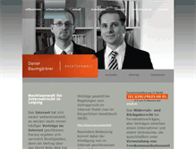Tablet Screenshot of anwalt-internetrecht-leipzig.de